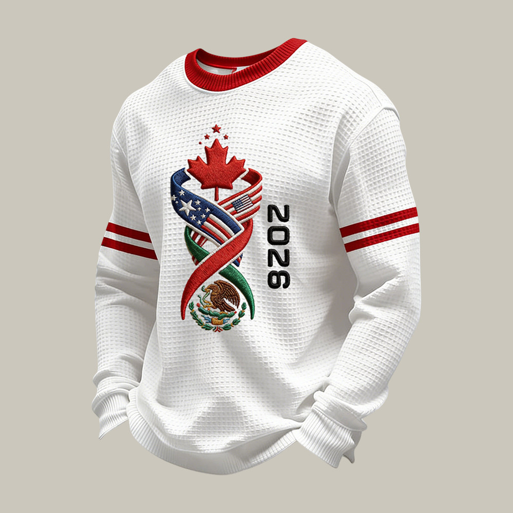 Canada 2026 FIFA World Cup Soccer Long Sleeve Shirt 2026 FIFA World Cup Host Nations Apparel