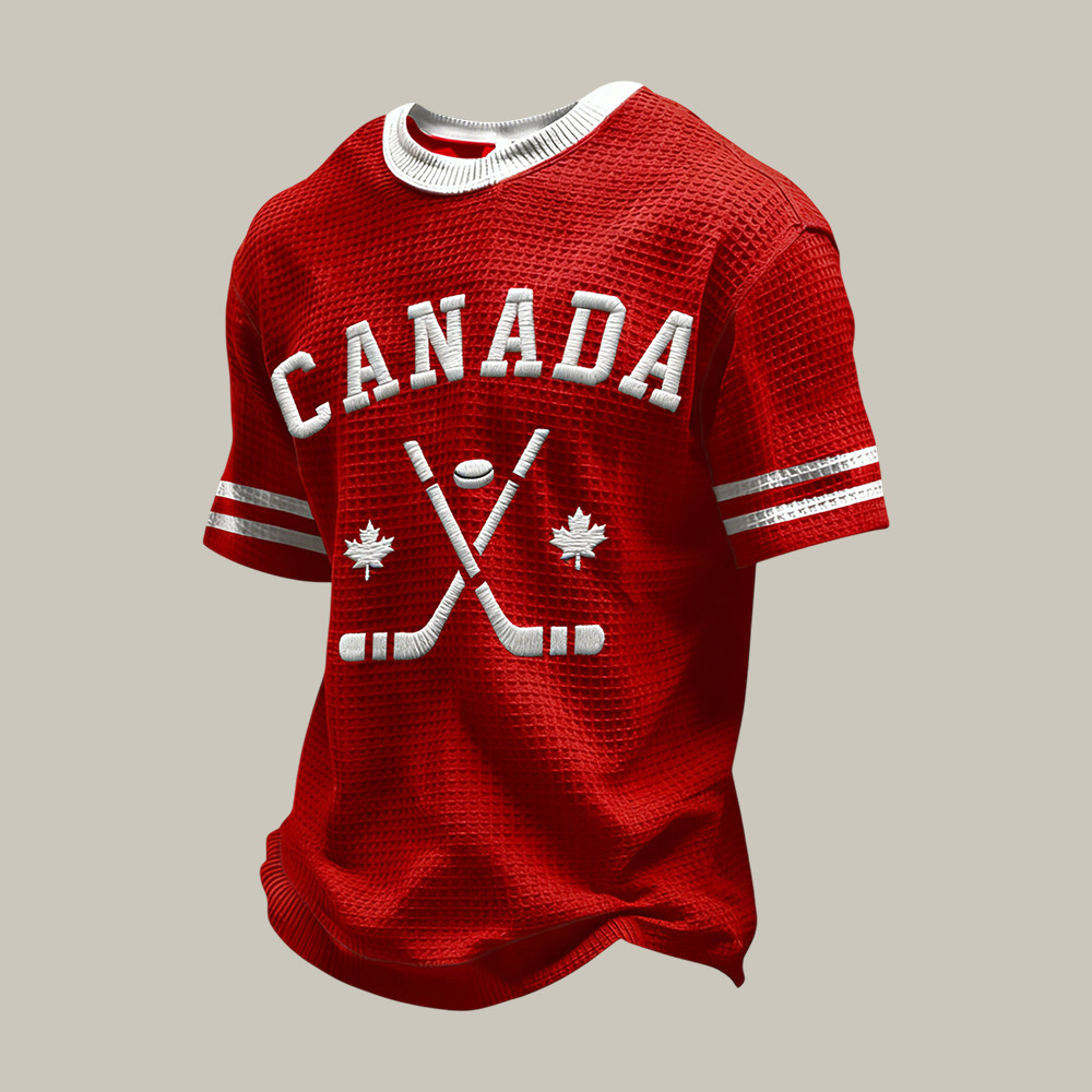 Canada 2026 Winter Olympic Hockey T-Shirt Game Day Clothing Hockey Lover Gift For Him