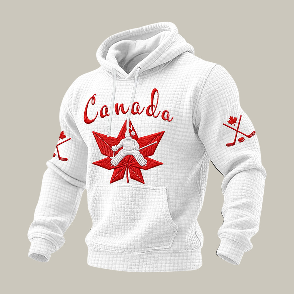 Canada 2026 Winter Olympic Ice Hockey Hoodie Milano Cortina Hockey Apparel Game Day Gift For Dad