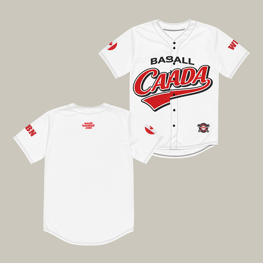Canada 2026 World Baseball Classic Jersey World Baseball Merch Game Day Gear For Fans