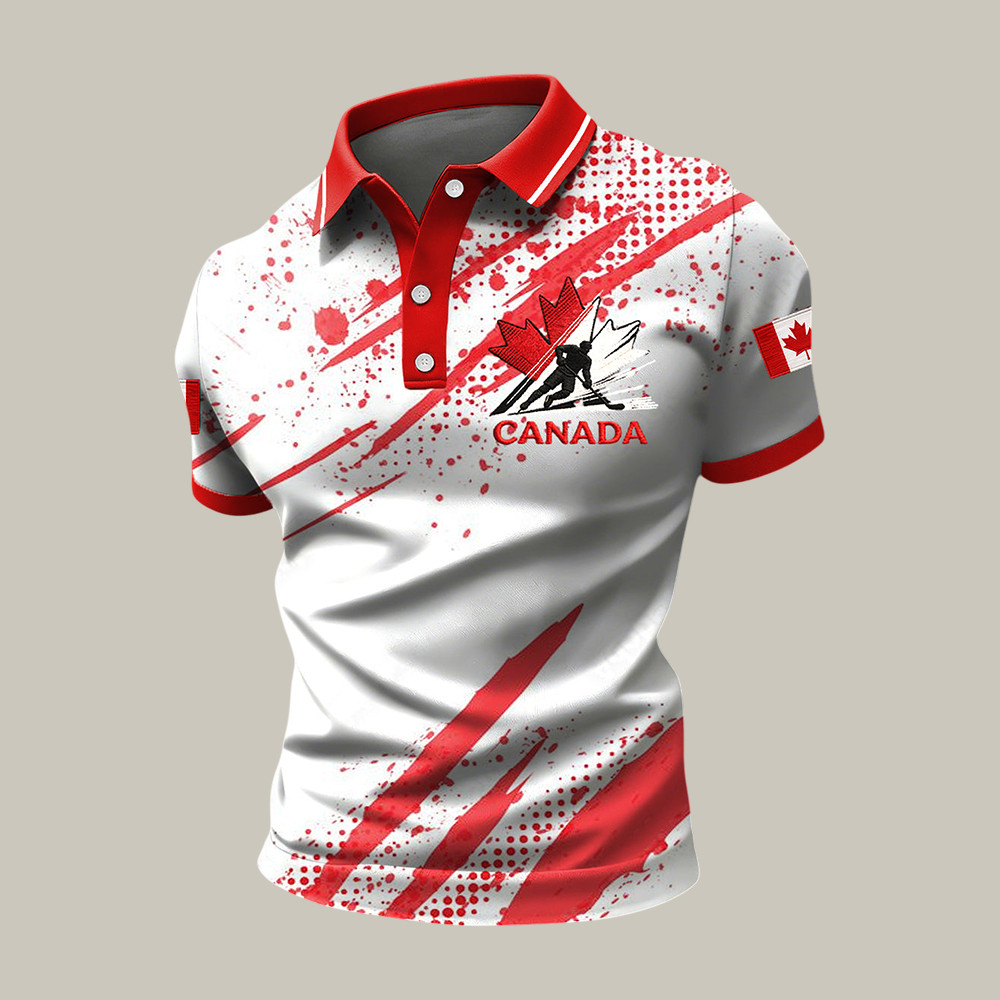 Canada Hockey Milano Cortina 2026 Winter Olympic T-Shirt Retro Canadian Hockey Shirt Gift For Dad