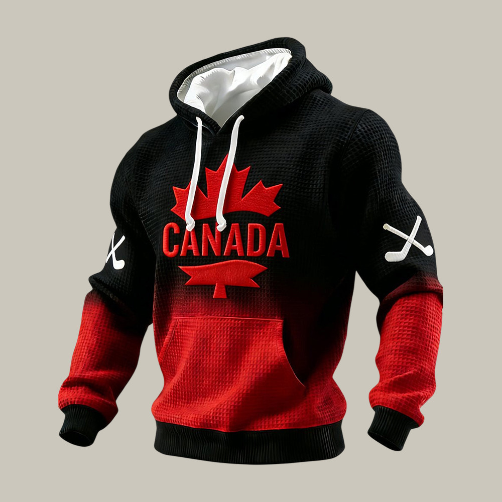 Canada Ice Hockey Maple Leaf Hoodie Milano Cortina 2026 Winter Olympic Clothing Fan Gift Idea