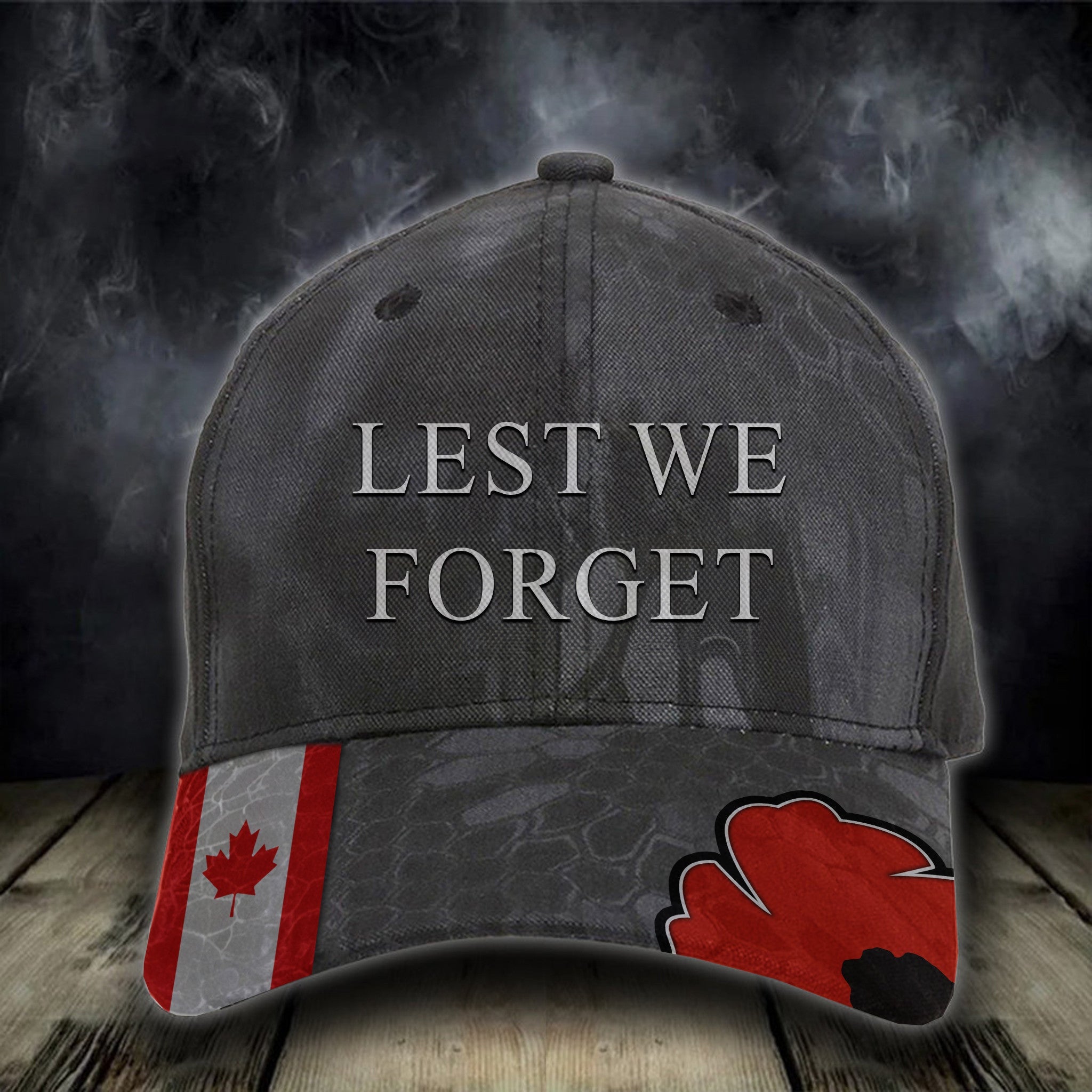 Canada Lest We Forget Hat Poppy Canada Veterans Remembrance Memorial Hat Canada Lest We Forget Hat Poppy Canada Veterans Remembrance Memorial Hat