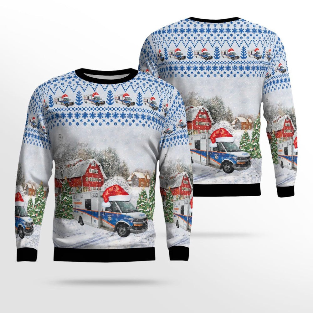 Canada Peel Regional Paramedic Service Christmas Ugly Sweater Xmas Unisex Sweater Christmas Gifts For Men Women