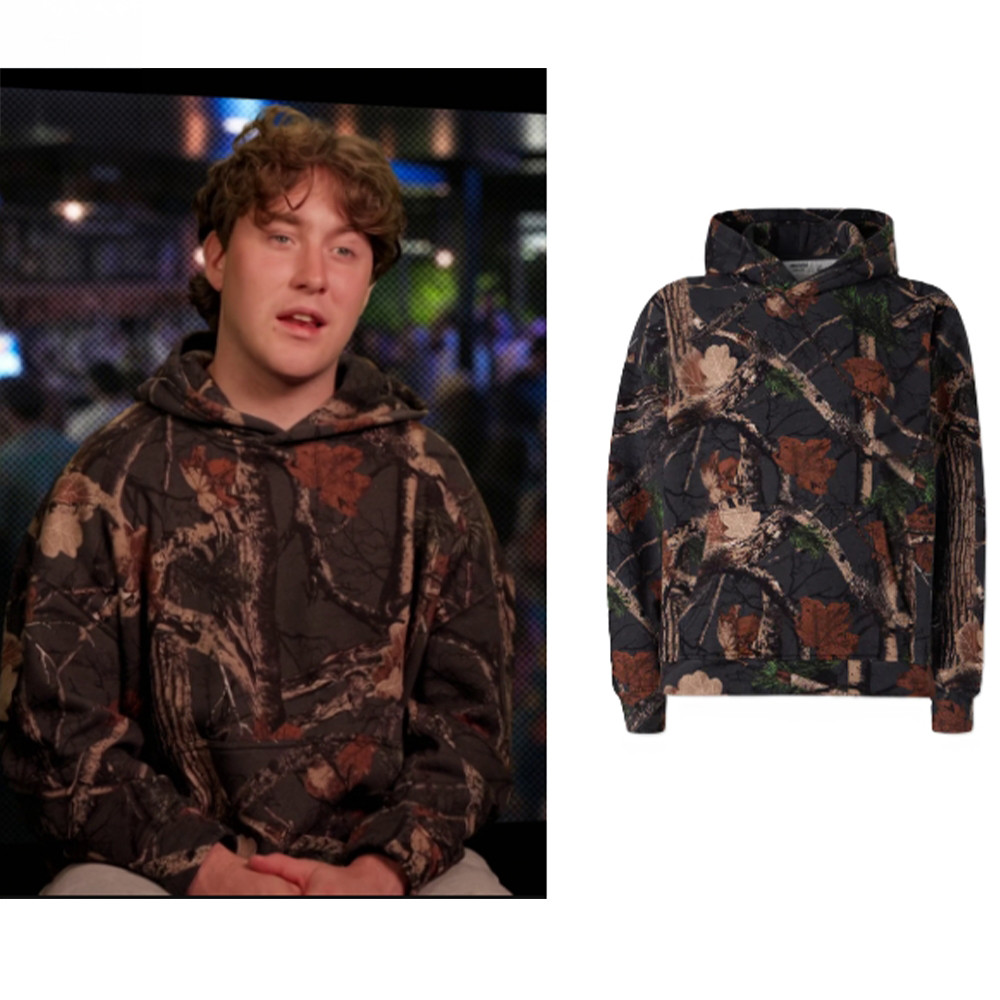 Canada Shore Season 1 Ethans Camo Hoodie Canada Shore Clothing Line Gift Idea