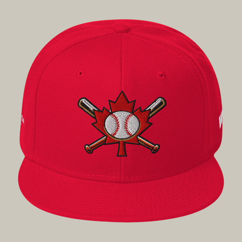 Canada World Baseball Network Classic Hat Baseball Cap Game Day Gift For Husband
