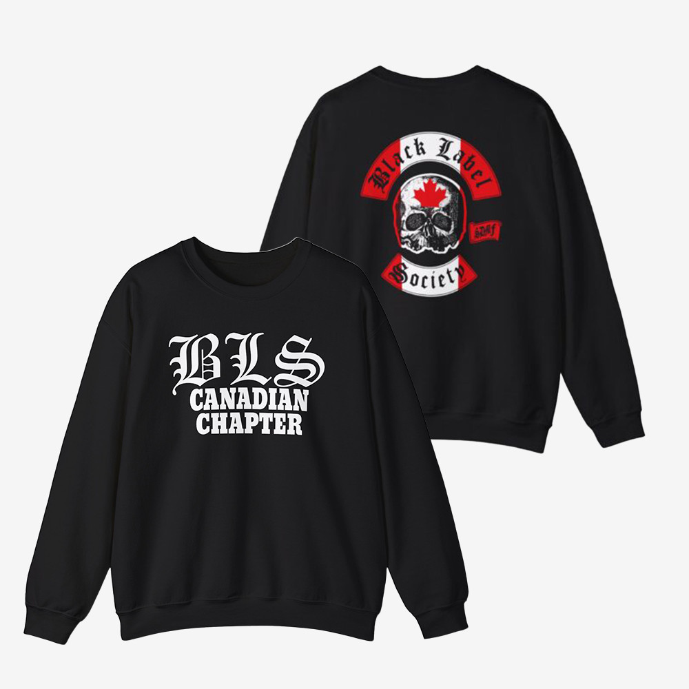 Canadian Chapter Zakk Wylde Sweatshirt Black Label Society Clothing Gift For Wife