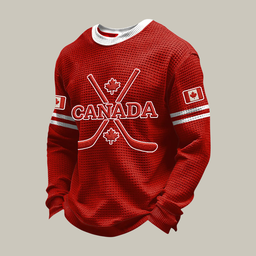 Canadian Hockey Team Long Sleeve Shirt Milano Cortina 2026 Winter Olympic Clothing Fan Gear
