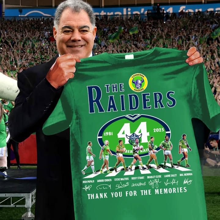 Canberra Raiders 44th Anniversary 1981-2025 Special T-shirt Presents For Football Fans