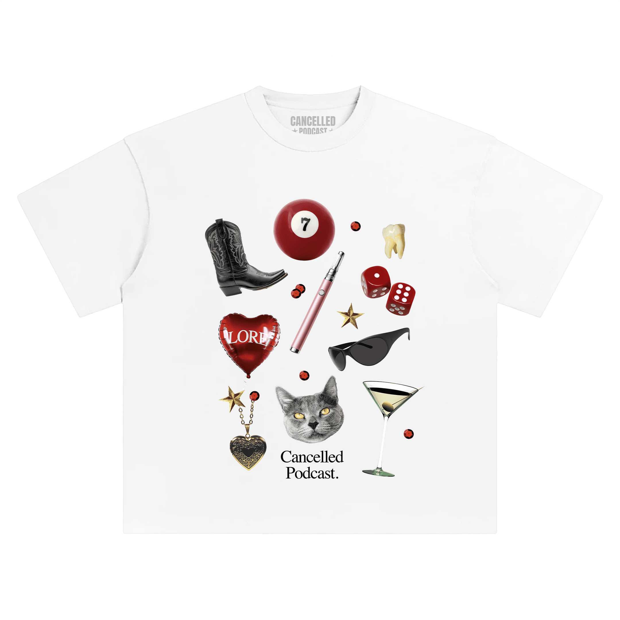 Cancelled Podcast Merch T-Shirt Cancelled Podcast Shirt Music Lover Gifts For Fan