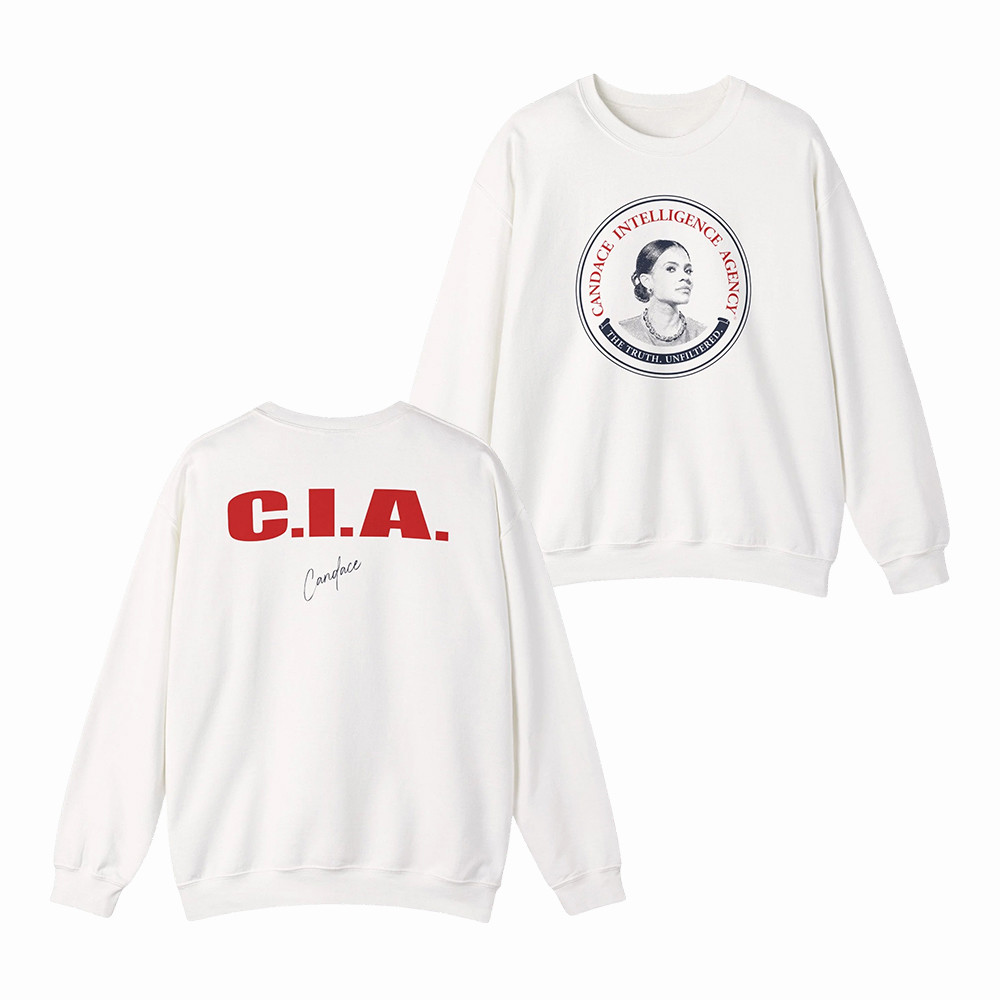 Candace Intel Sweatshirt Candace Owens CIA Merch Gift Idea For Fans