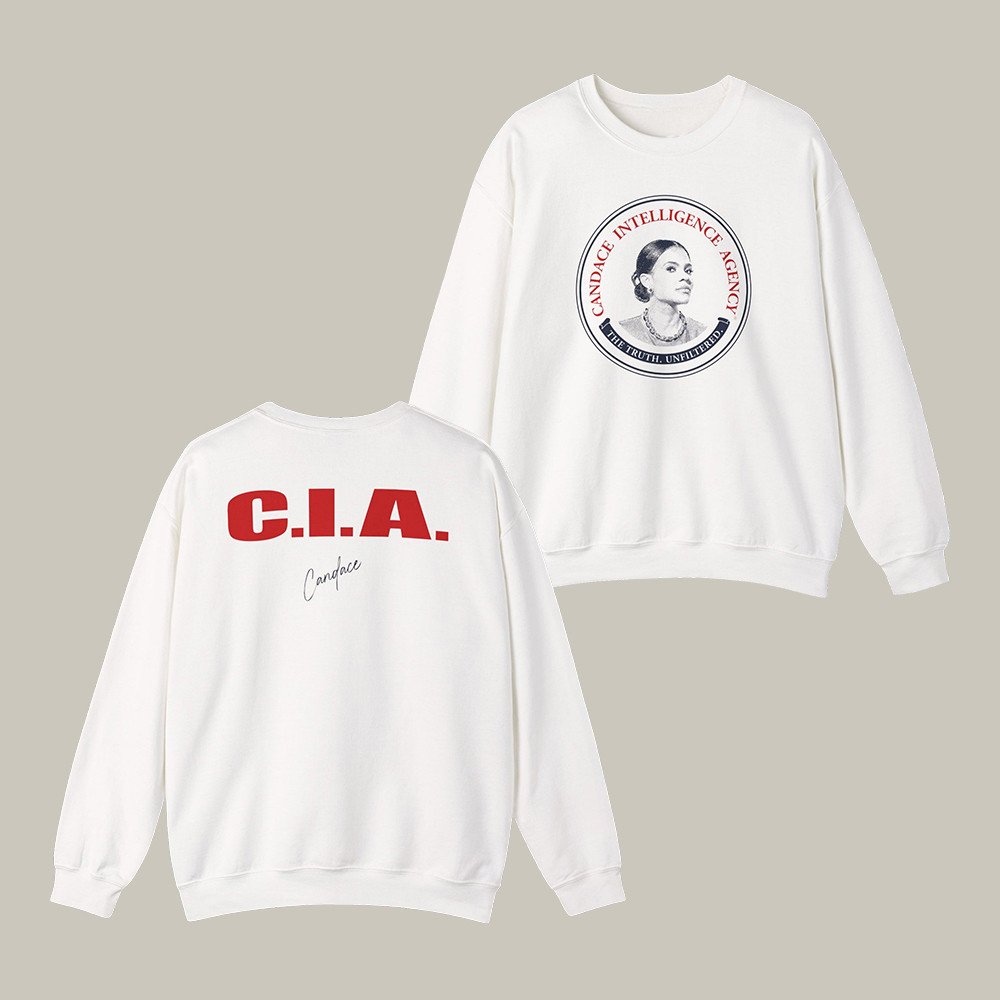 Candace Owens Candace CIA Intel Sweatshirt Candace Owens Apparel Political Buffs Gift