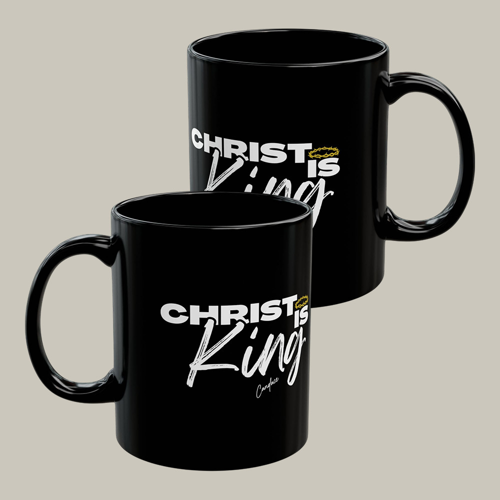 Candace Owens Christ Is King Mug Christian Coffee Cup Candace Owens Fan Gift