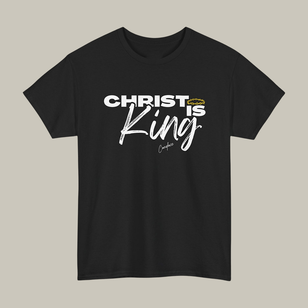 Candace Owens Christ Is King T Shirt Christian Clothes Gift For Political Buffs