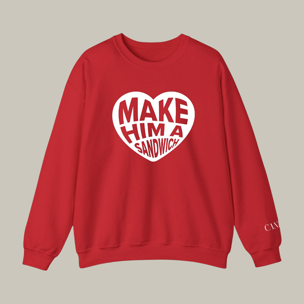 Candace Owens Make Him A Sandwich Sweatshirt Candace Owens Apparel Gift For Her