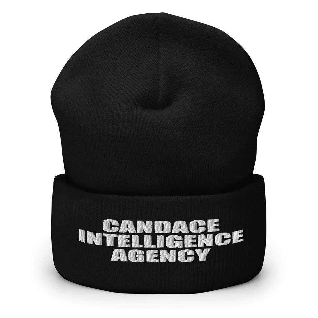 Candace Owens Merch Candace Intelligence Agency Beanie Gifts For Her Candace Owens Merch Candace Intelligence Agency Beanie Gifts For Her