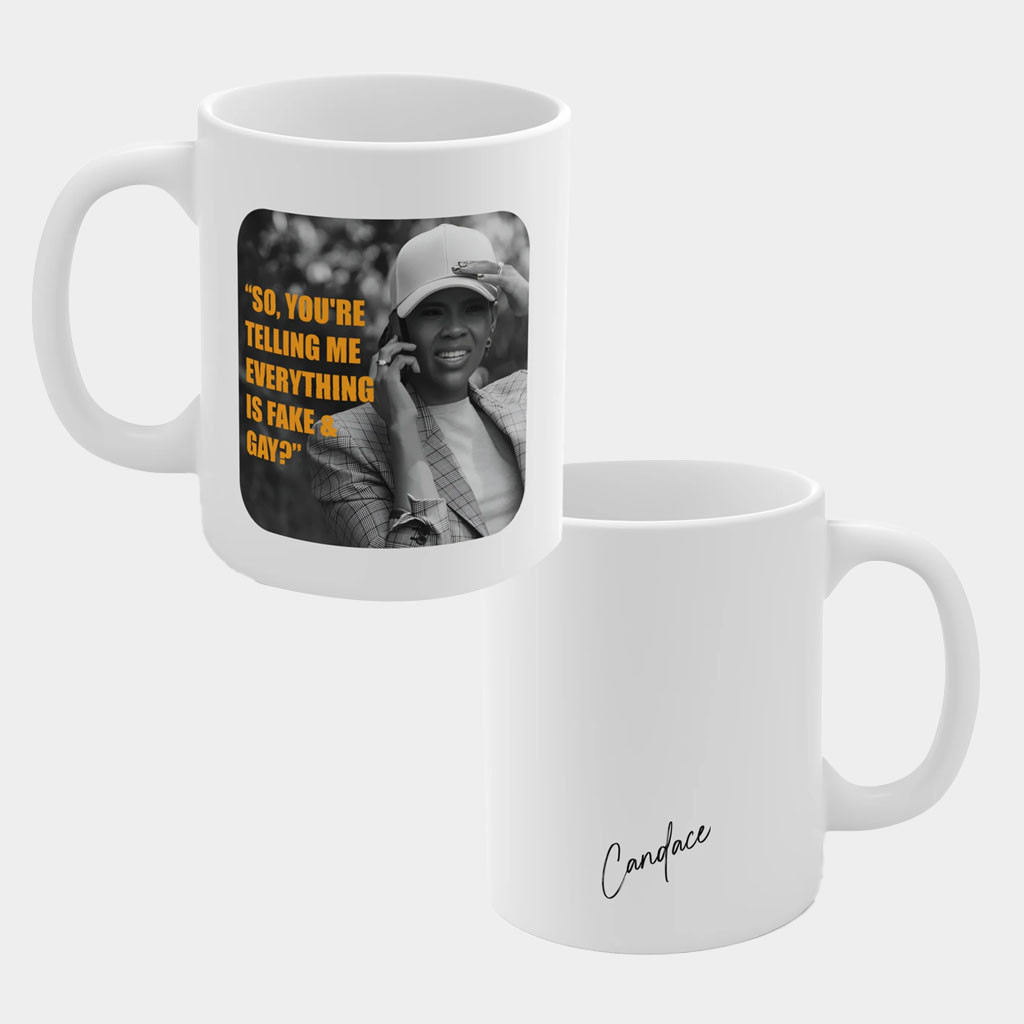 Candace Owens Merch Fake And Gay Mug Candace Owens Mug Gift Ideas For Her-1 Candace Owens Merch Fake And Gay Mug Candace Owens Mug Gift Ideas For Her-1