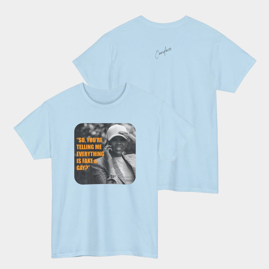 Candace Owens Merch Fake And Gay T-Shirt Candace Owens Shirt Gift Ideas For Friends Candace Owens Merch Fake And Gay T-Shirt Candace Owens Shirt Gift Ideas For Friends