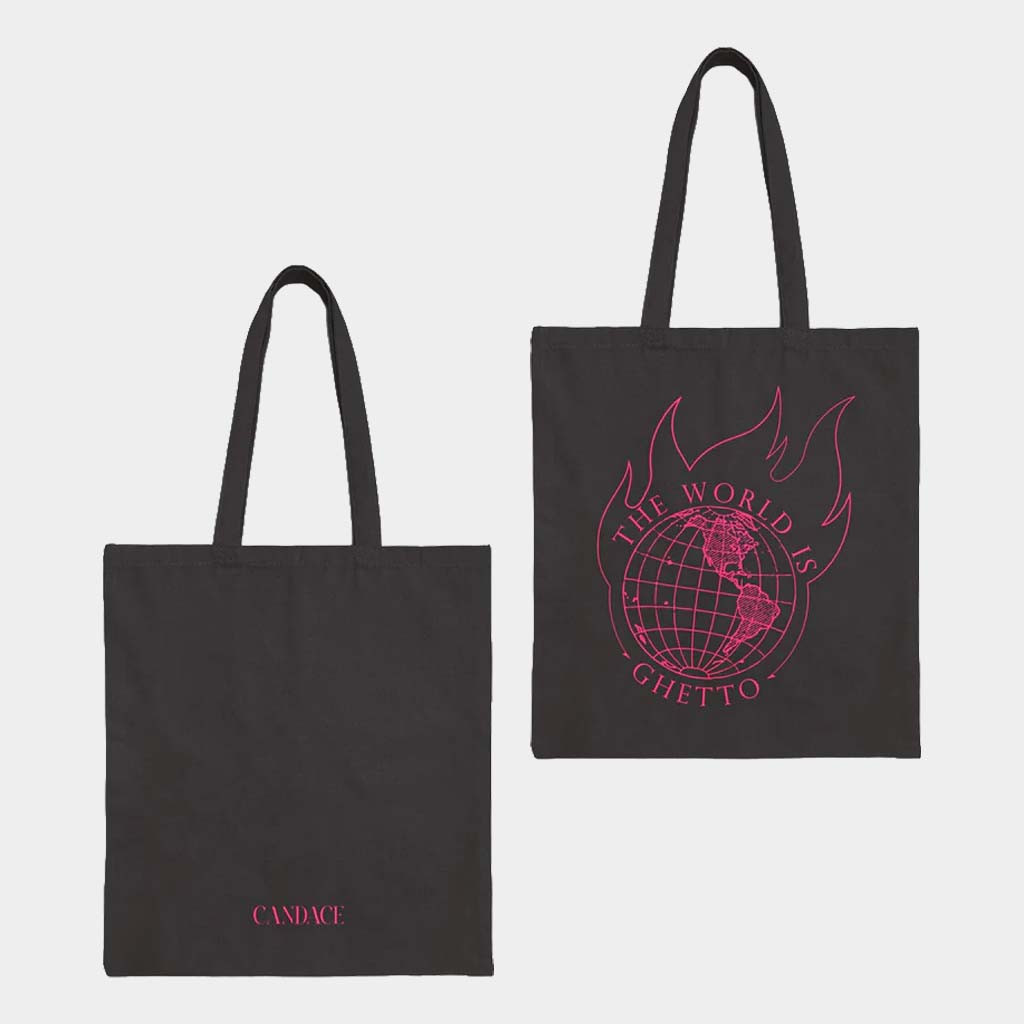 Candace Owens Merch Global Ghetto Tote Bag Candace Owens Bag Best Gifts For Girlfriend