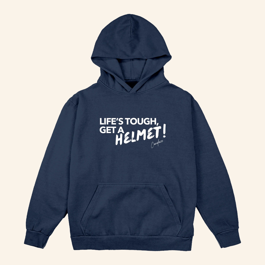Candace Owens Merch Life's Tough Get A Helmet Hoodie Christmas Gifts For Husband Candace Owens Merch Life's Tough Get A Helmet Hoodie Christmas Gifts For Husband