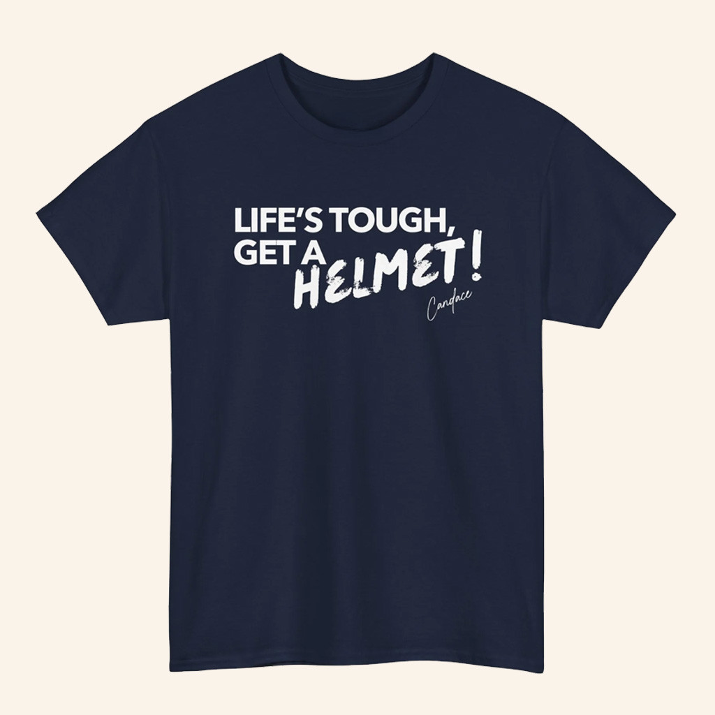 Candace Owens Merch Life's Tough Get A Helmet T-Shirt Christmas Presents For Boyfriend Candace Owens Merch Life's Tough Get A Helmet T-Shirt Christmas Presents For Boyfriend
