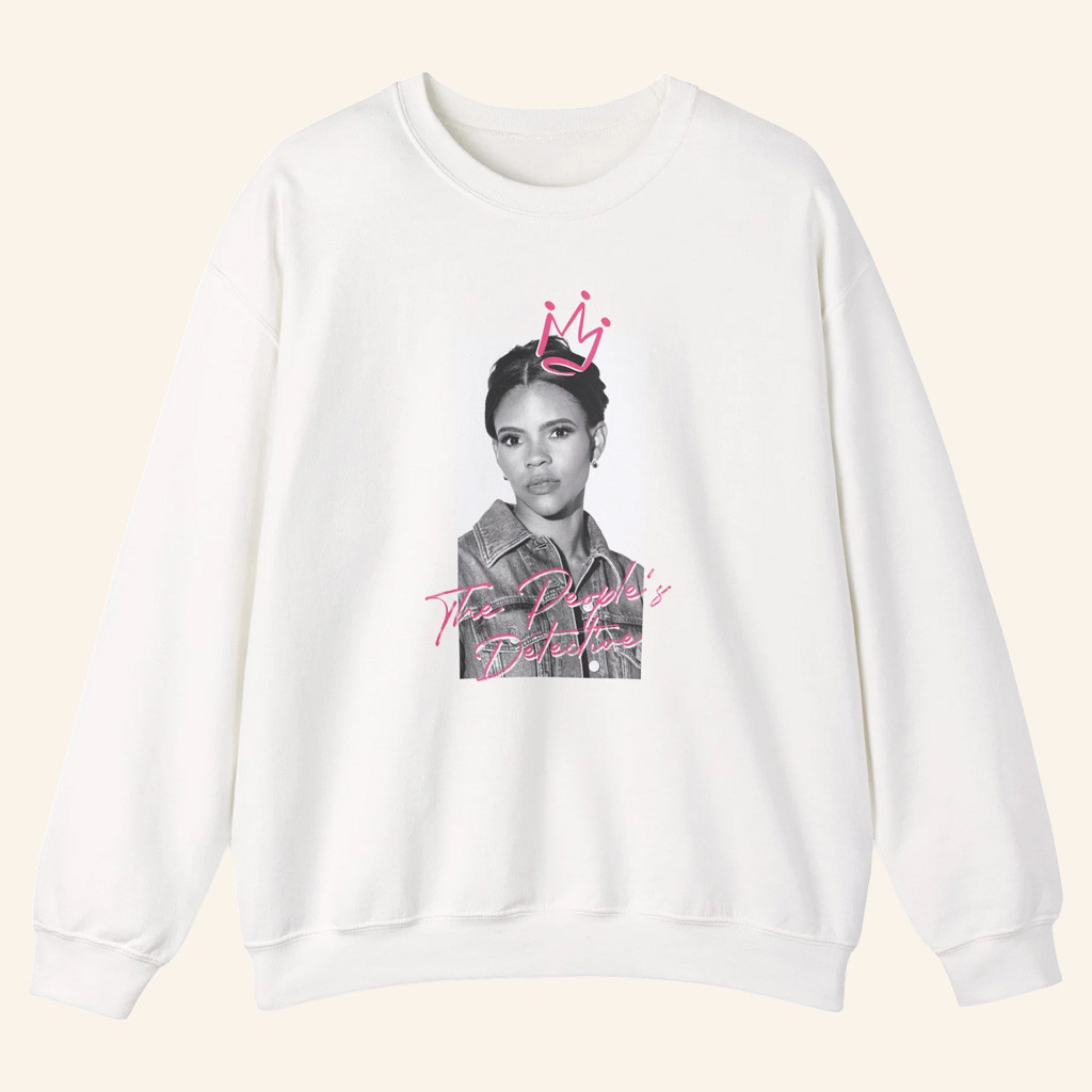Candace Owens Merch The People's Detective Sweatshirt White Unique Gift For Her
