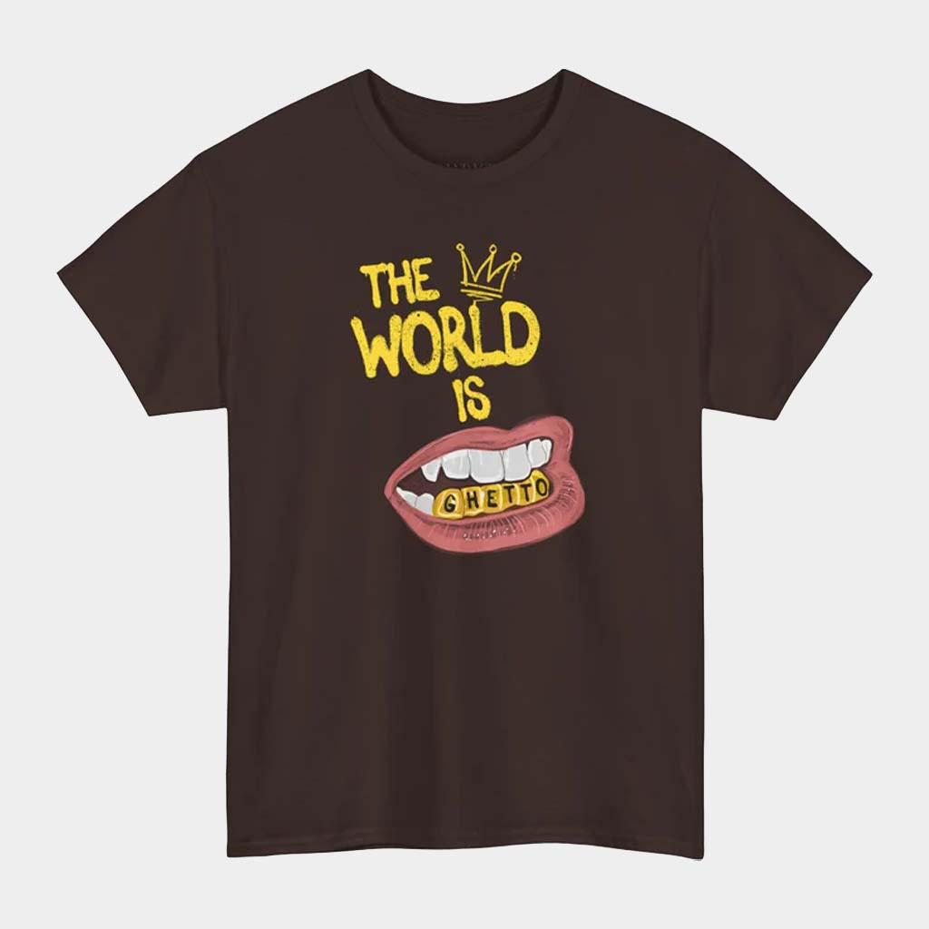 Candace Owens Merch The World Is Ghetto T-Shirt Birthday Gift For Sister