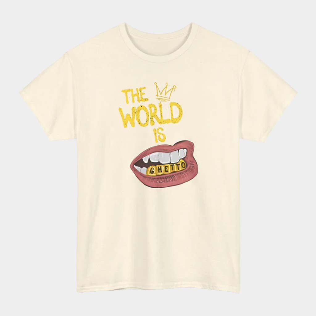 Candace Owens Merch The World Is Ghetto T-Shirt Birthday Gift For Wife