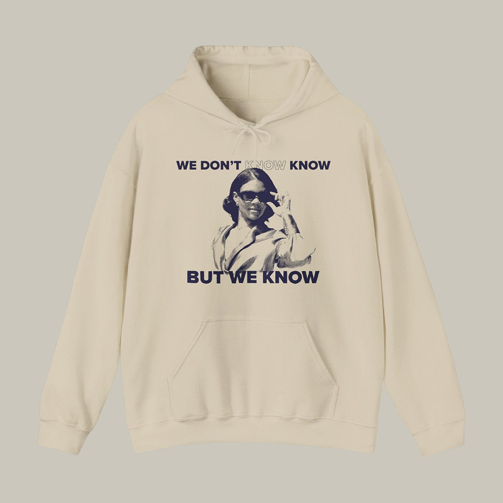 Candace Owens Merch We Know Glasses Hoodie Candace Owens Apparel Gift For Fans