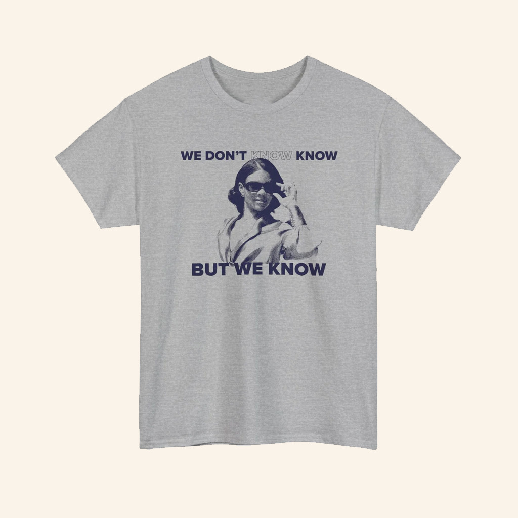 Candace Owens Merch We Know Glasses T-Shirt Gifts Ideas For Mother