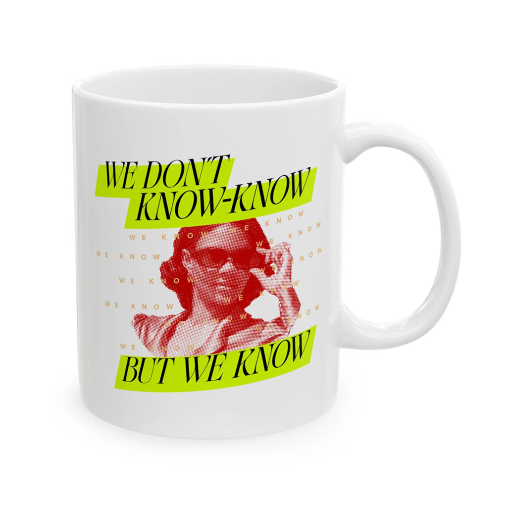 Candace Owens Merch We Know Neon Mug Candace Owens Mug Gift For Wife Candace Owens Merch We Know Neon Mug Candace Owens Mug Gift For Wife