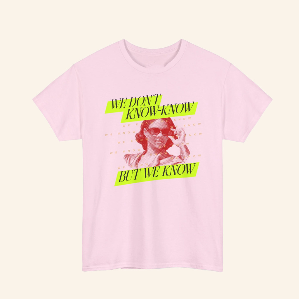 Candace Owens Merch We Know Neon T-Shirt Birthday Gift For Wife