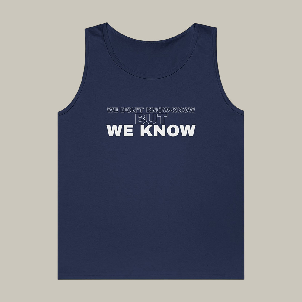 Candace Owens Merch We Know Tank Top Candace Owens Clothes Gift For Fans