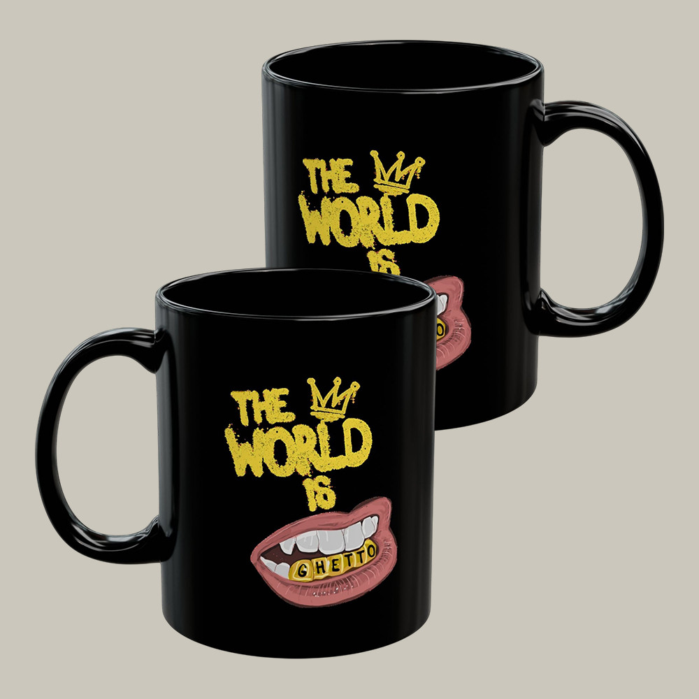Candace Owens The World Is Ghetto Mug Funny Political Coffee Cup Candace Owens Fan Gift