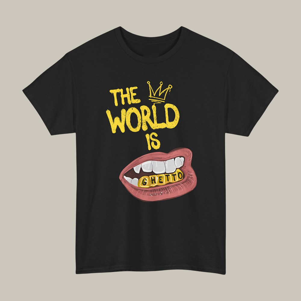 Candace Owens The World Is Ghetto T-Shirt Political Themed Shirt Candace Owens Lover Gift