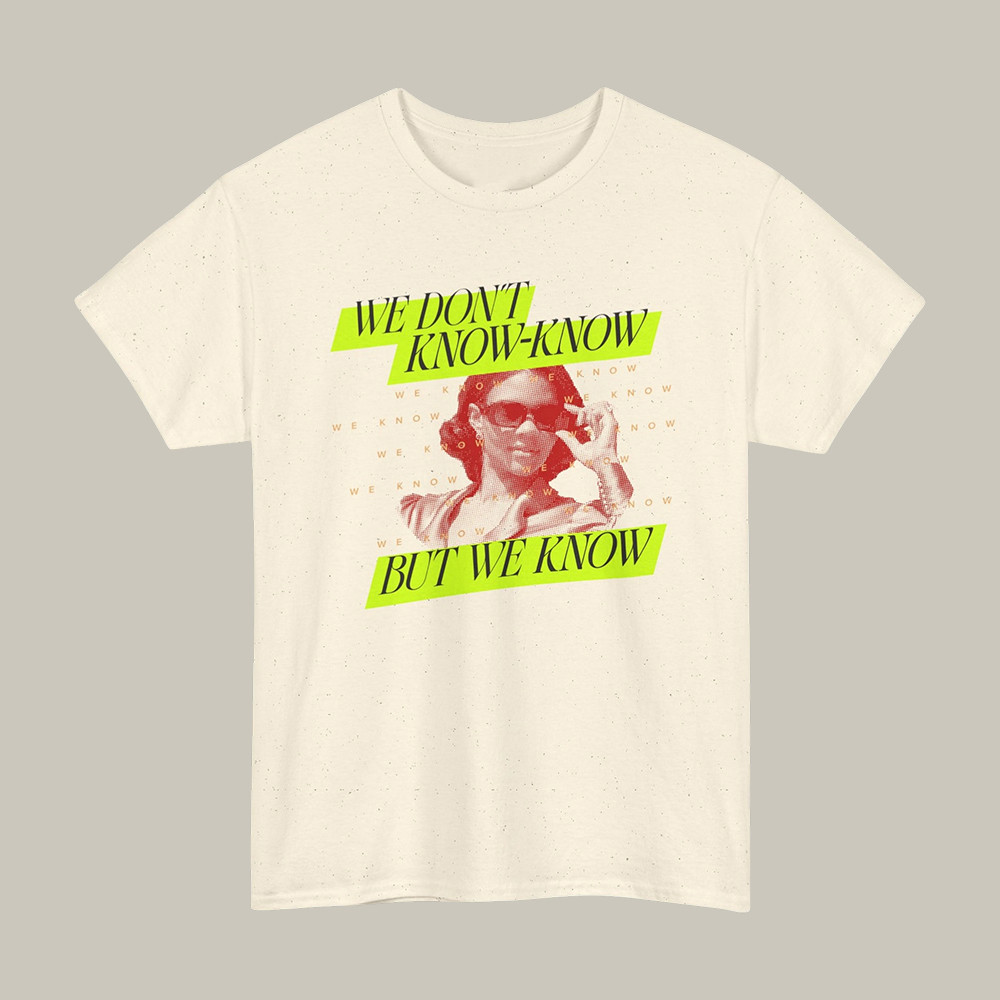 Candace Owens We Know Neon T-Shirt Candace Owens Merch Gift For Supporters