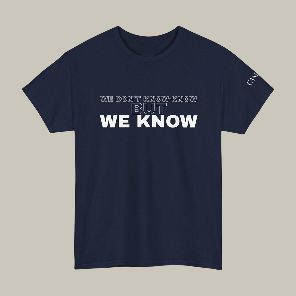 Candace Owens We Know T-Shirt Candace Owens Clothes Gift For Political Buffs