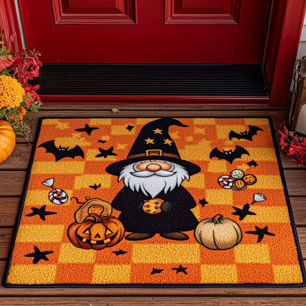 Candy Gnome Doorma Best Halloween Decoration Gift For Friends and Family