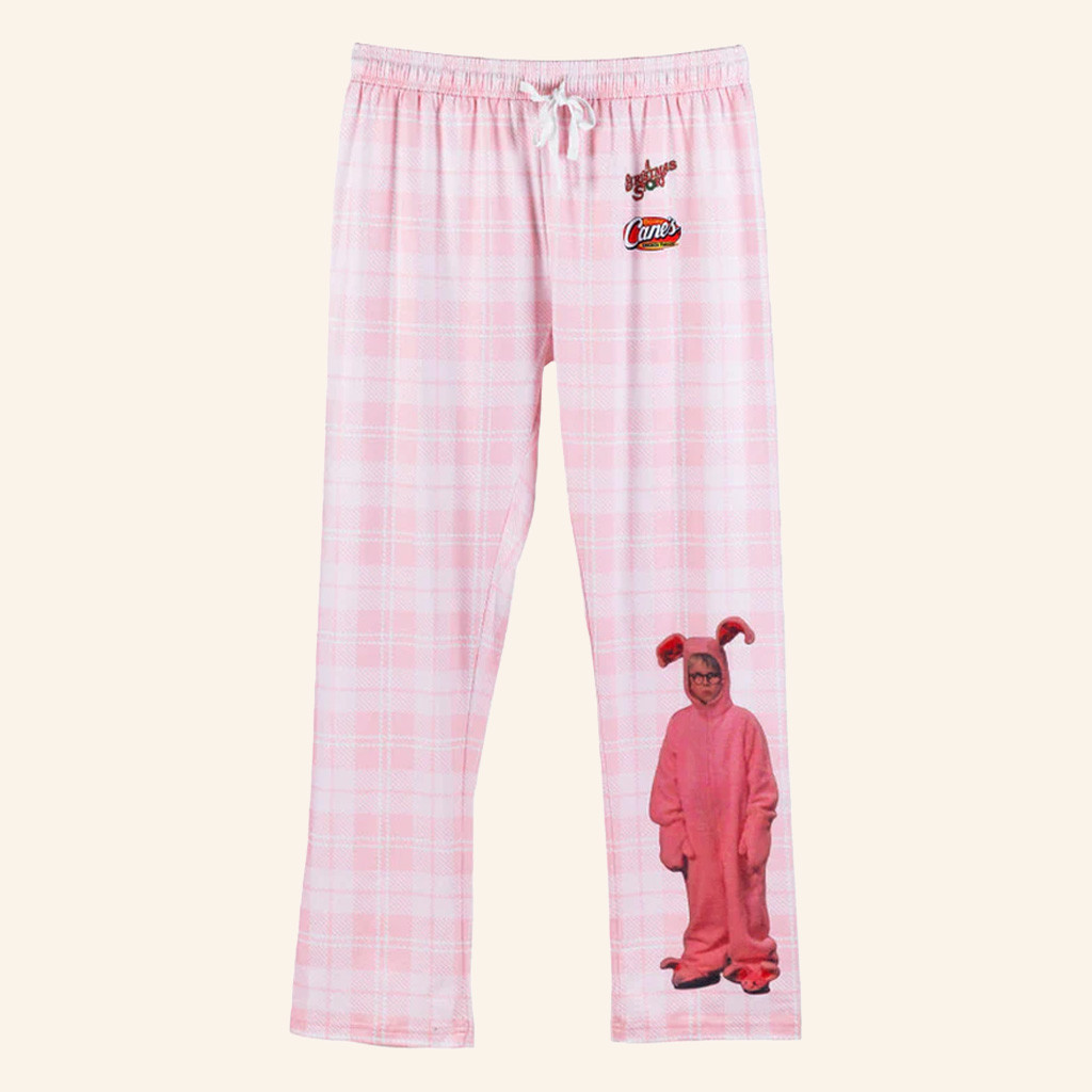 Canes Merch A Christmas Story Ralphie Bunny Suit Pajama Pants Gifts For Wife
