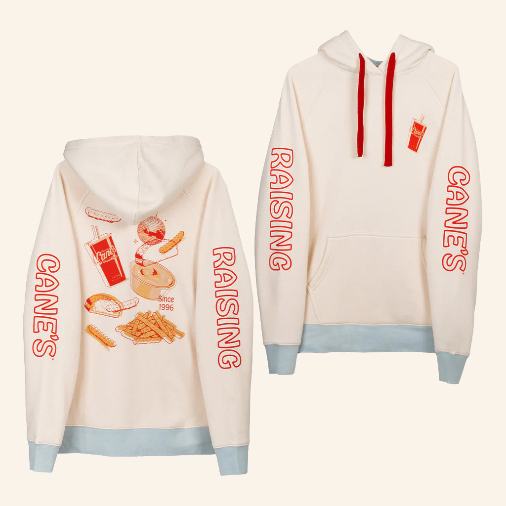 Canes Merch Raising Cane's Icons Hoodie Best Gifts Ideas For Sisters