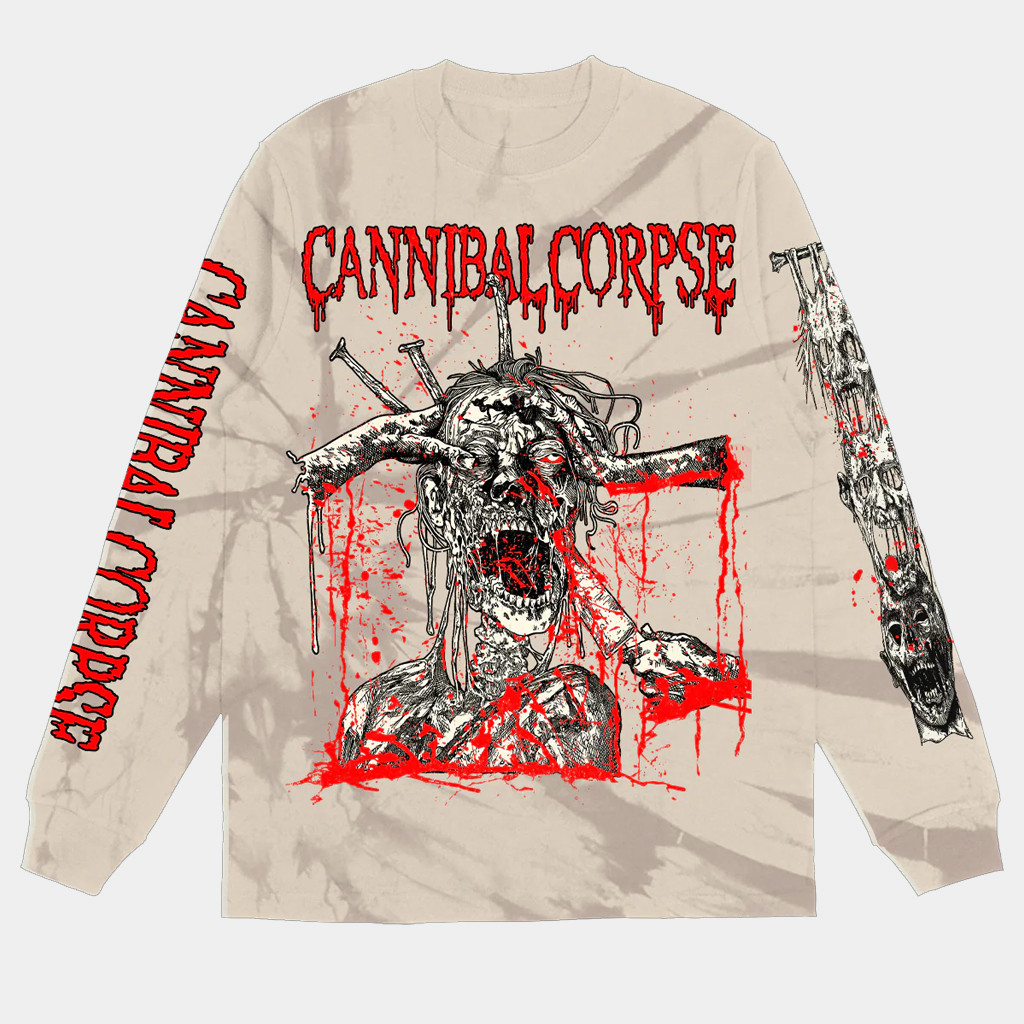 Cannibal Corpse Merch Stabbing Undead Long Sleeve Shirt Music Lover Gift Ideas For Him Cannibal Corpse Merch Stabbing Undead Long Sleeve Shirt Music Lover Gift Ideas For Him