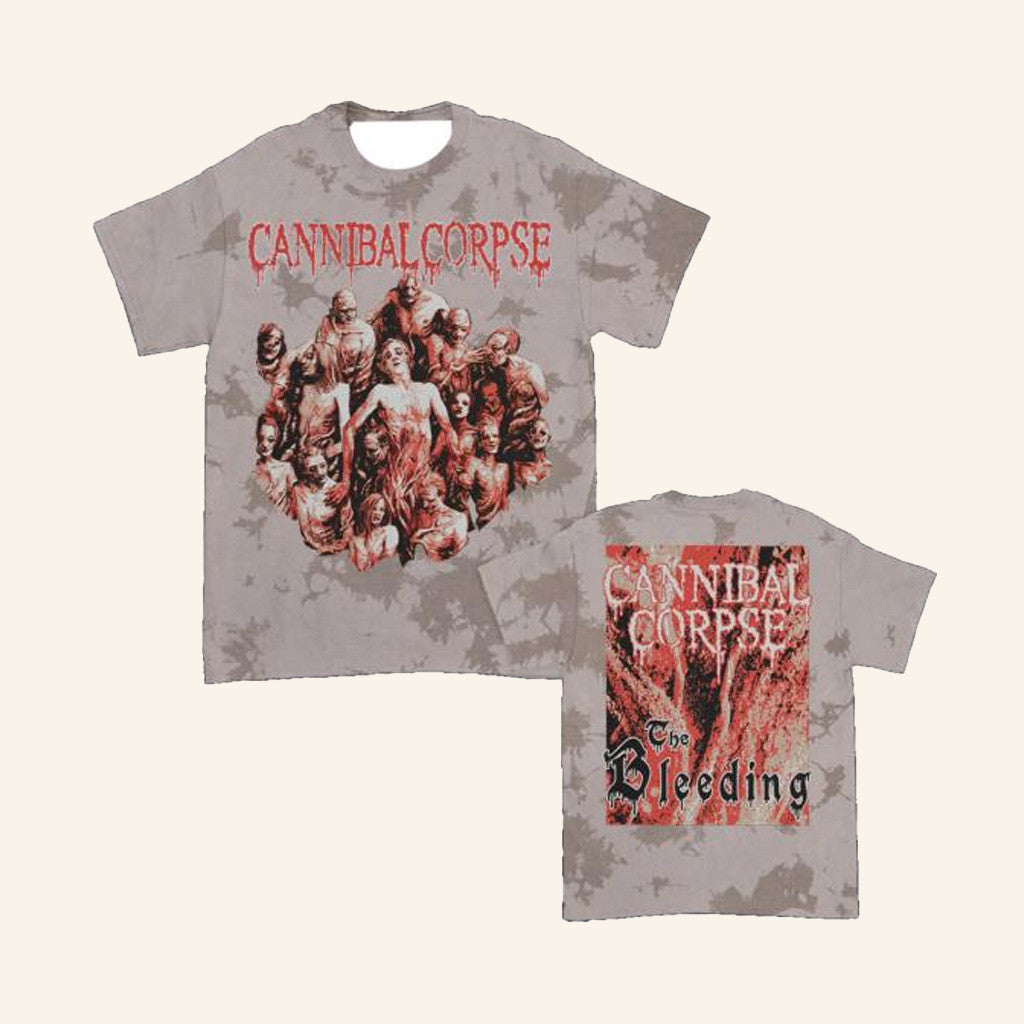Cannibal Corpse Merch Store The Bleeding T-Shirt Coyote Dye Best Gifts For Husband Cannibal Corpse Merch Store The Bleeding T-Shirt Coyote Dye Best Gifts For Husband