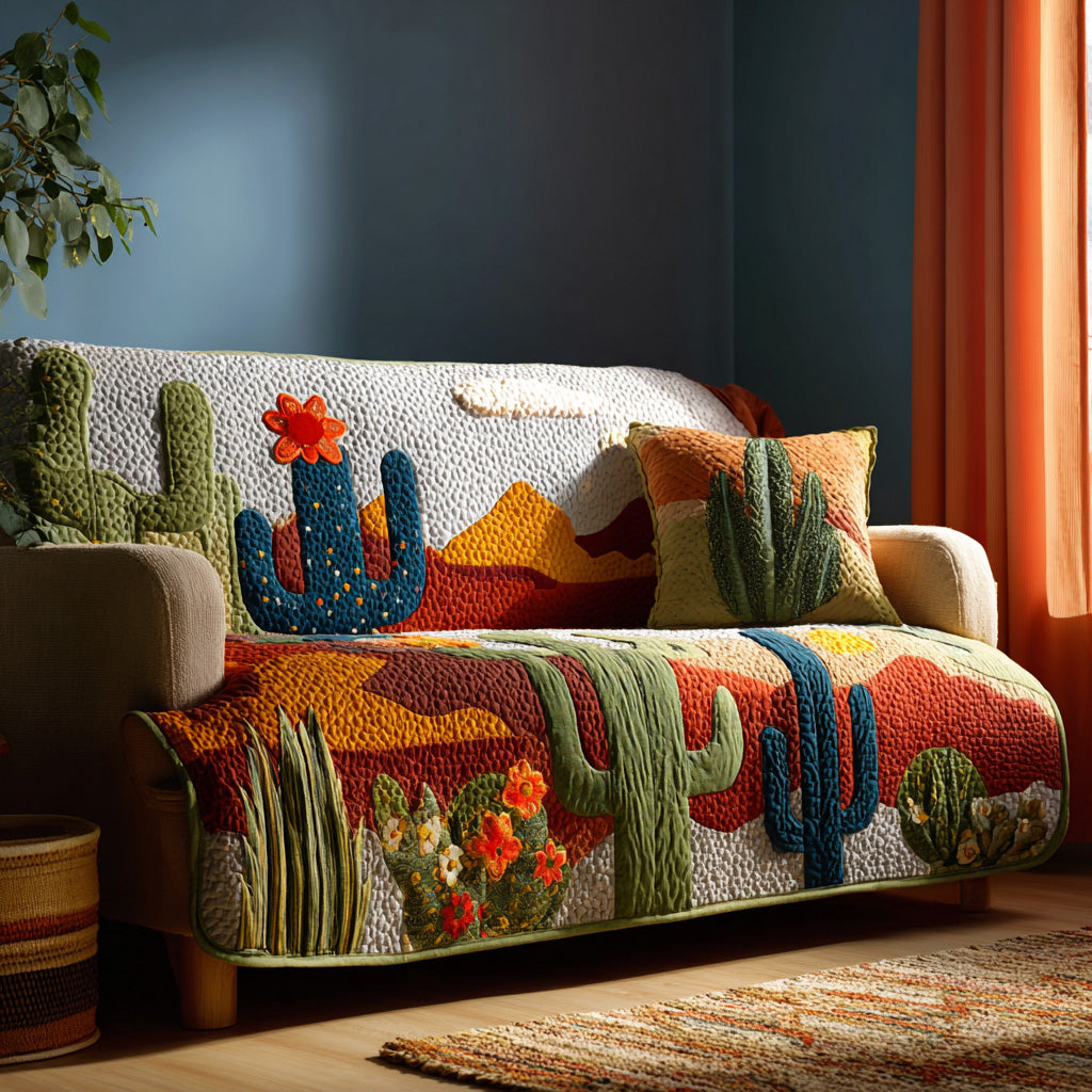 Canyon Glow Quilted Sofa Cover Holiday Living Christmas Decor Gift Ideas For Mom