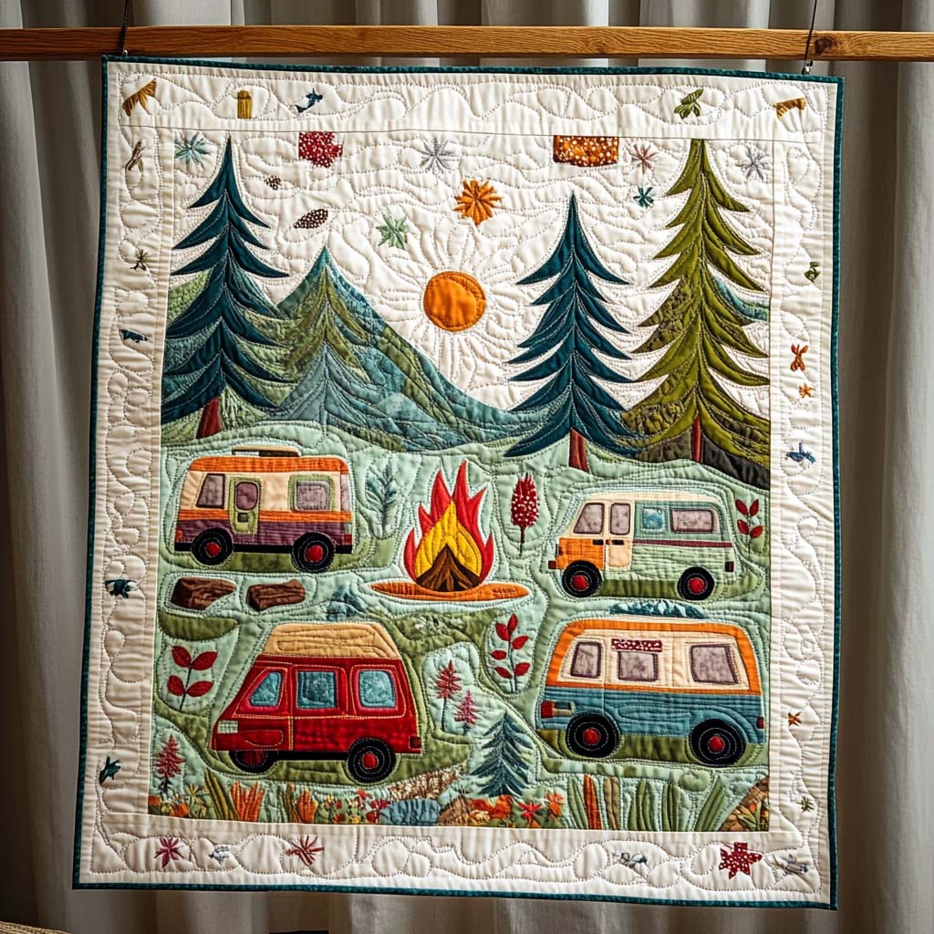 Canyon Nights Quilted Blanket Unique Camping Gifts