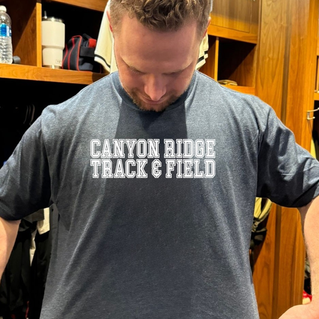 Canyon Ridge Crown Trio Track And Field Shirt Birthday Gift Ideas For Him