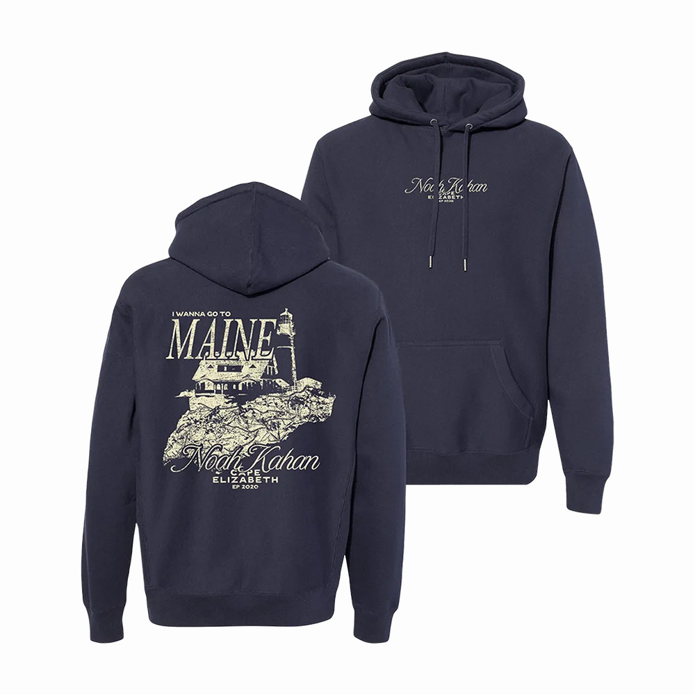 Cape Elizabeth Noah Kahan Hoodie Noah Kahan Apparel Music Lover Gift Ideas