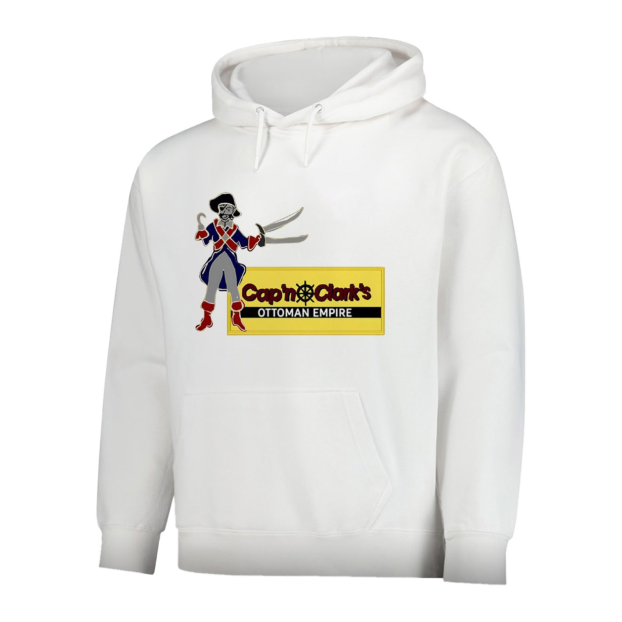Cap'n Clark's Ottoman Empire Hoodie The Backrooms Merch Gifts For Horror Movie Lovers