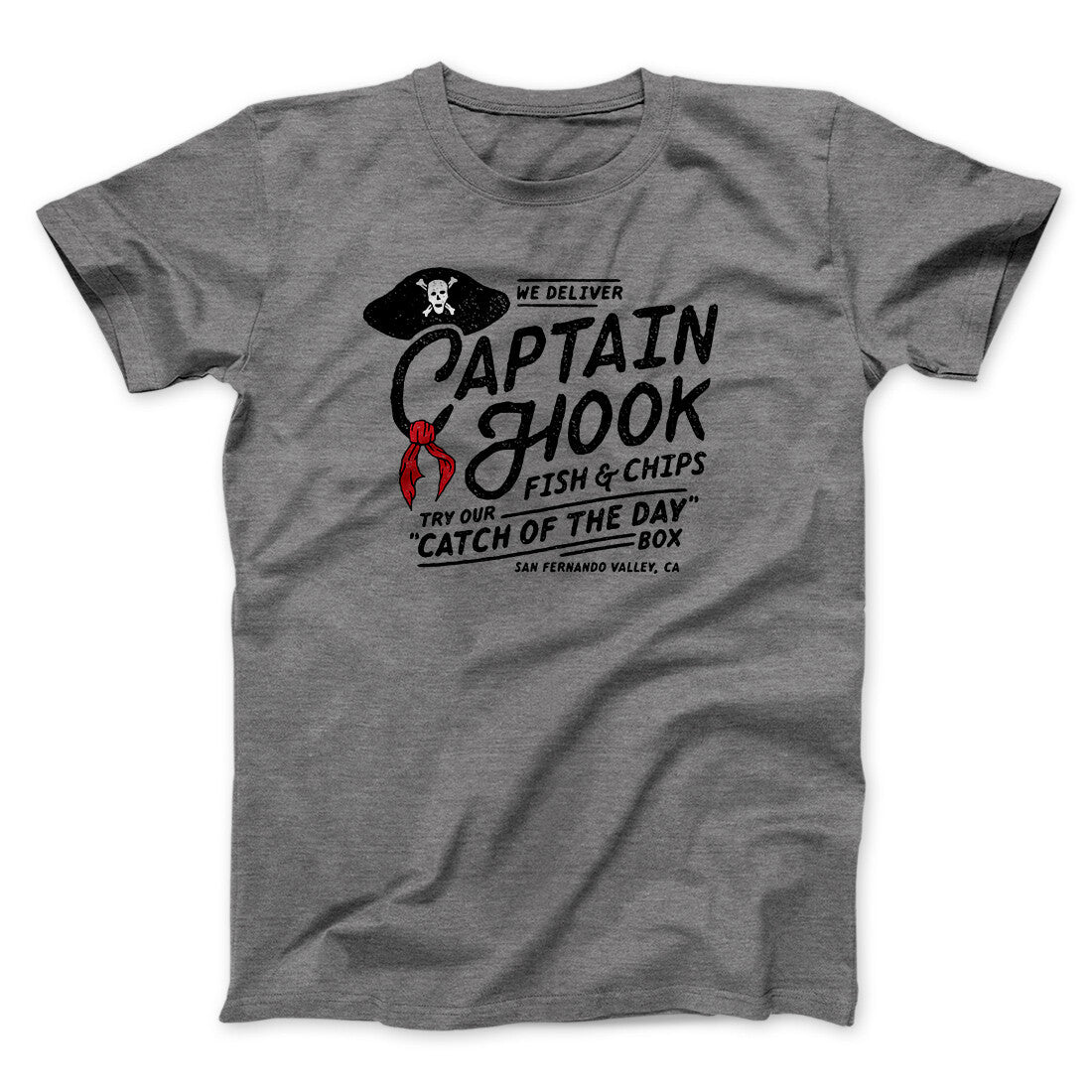 Captain Hook Fish And Chips Funny Movie Unisex T-Shirt Gift For Best Friends