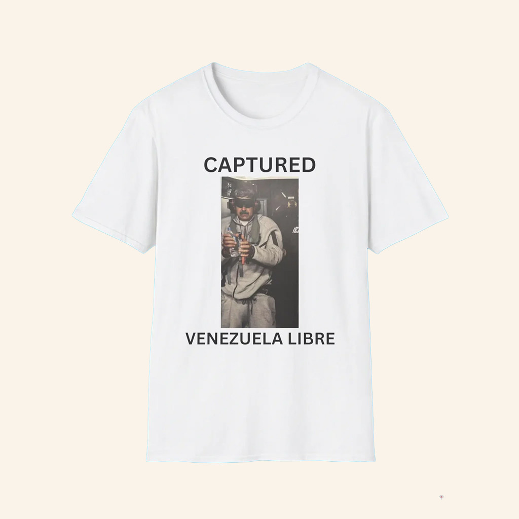 Captured Venezuela Libre Shirt Gift Ideas For Him