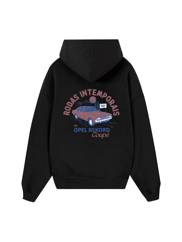 Car Rodas Intemporais Hoodie Opel Rekord Coupe Classic Car Theme Apparel Present Ideas